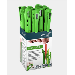 Pica POCKET (Boîte de 10) Carquois + Taille-crayon pour Artisans