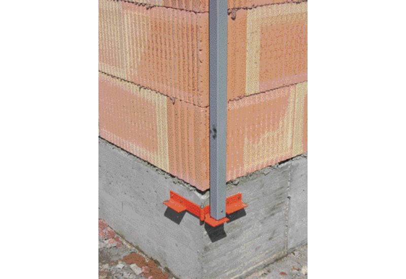 MONDELIN Poteau d'Angle : Gabarit de Maçonnerie 3m pour Alignement sans Fil à Plomb