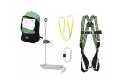 Kit harnais antichute toiture confort Kratos Safety avec corde 10m et sac de rangement