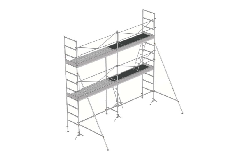 DACAME DCM 49 A-300 : Pied Triangle pour échafaudage de maçon