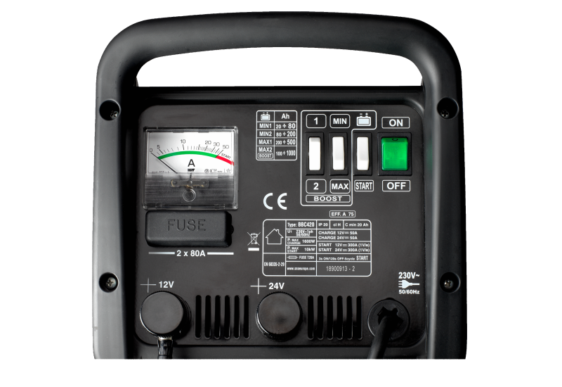 BAHCO BBC420 : Démarreur/Chargeur Pro 400A (12V/24V)