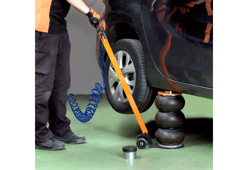 BAHCO BH9BJ23SLH : Cric Ballon 3 Étages 2T Levage Puissant