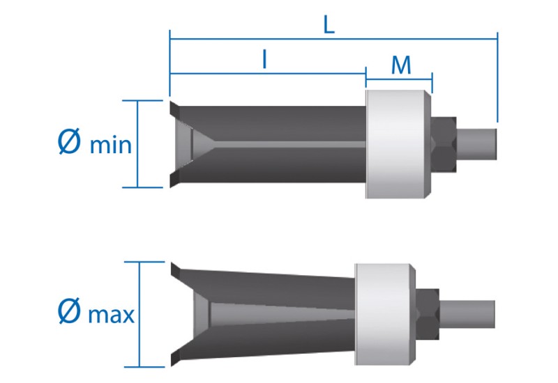 KING TONY 9BA4311 : Coffret d'extraction intérieure à pince 5-37mm