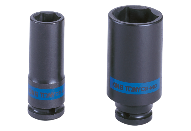 KING TONY 4415MP03 : Coffret Douilles Choc 1/2" Métrique (15 pcs)