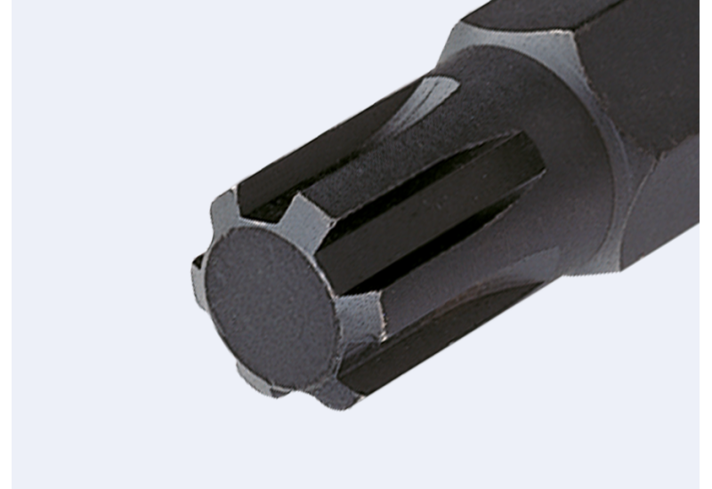 KING TONY - Rack de 6 douilles 1/2"  RIBE  M9 à M16