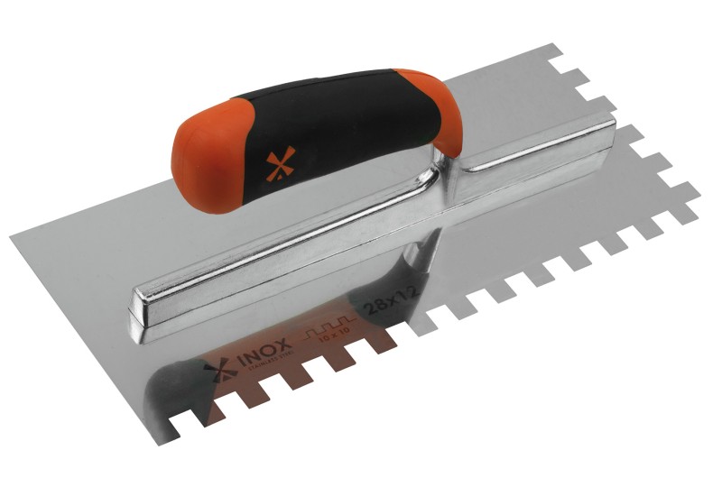 MONDELIN Platoir BIMAT Denté Carré 10x10x10 mm : Maîtrise et Confort Inox Pro