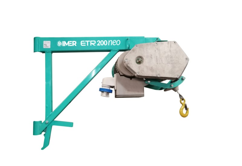 IMER ETR 200 NEO : Treuil Élévateur 200kg | Portée Télescopique