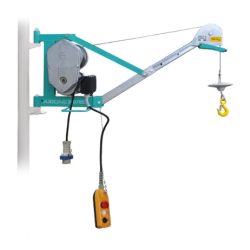 IMER AIRONE 200 NEO : Élévateur Chantier 200kg à Potence Télescopique