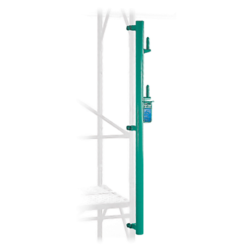 IMER Fixation Échafaudage : Support Vertical Treuil Sécurisé (Norme CE)