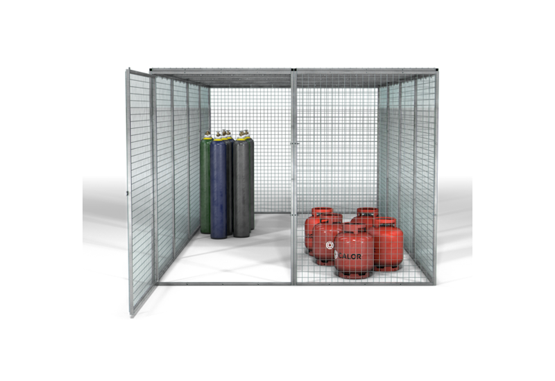 Armorgard Gorilla Gas Cage GGC14 : Stockage Gaz XXL Modulaire & Galvanisé
