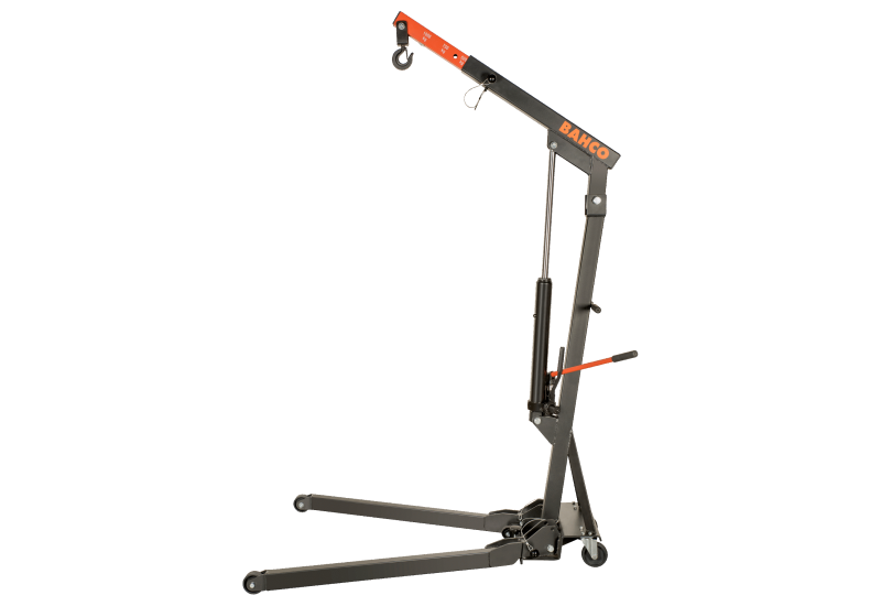BAHCO BH6FC1000 : Grue d'Atelier Pliable 1T à Double Piston et Levage Rapide