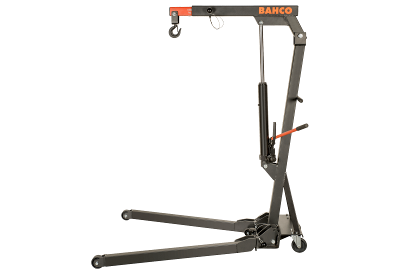 BAHCO BH6FC1000 : Grue d'Atelier Pliable 1T à Double Piston et Levage Rapide