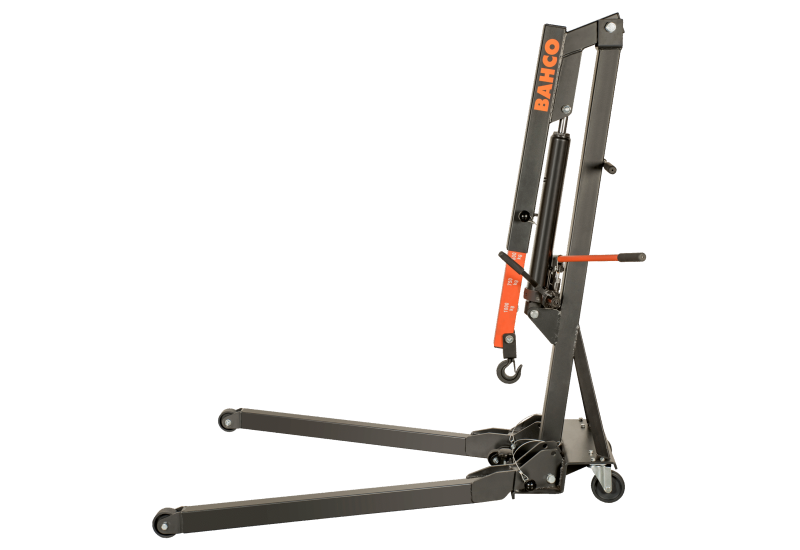 BAHCO BH6FC1000 : Grue d'Atelier Pliable 1T à Double Piston et Levage Rapide