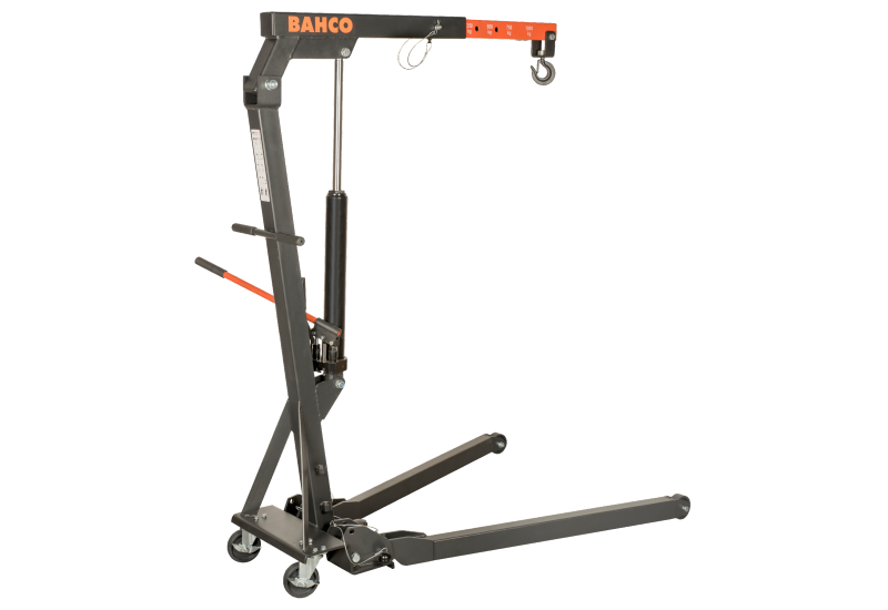 BAHCO BH6FC1000 : Grue d'Atelier Pliable 1T à Double Piston et Levage Rapide