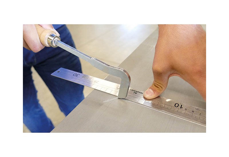 JOUANEL - Griffe à zinc, manche bois - Réf: GRIF