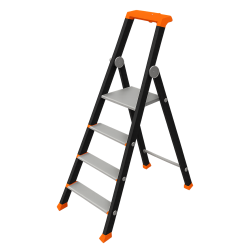 TUBESCA-COMABI - Marchepied KOLOS - 4 marches - hauteur d'accès maximum : 2.89m - aluminium