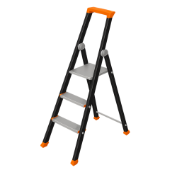 Tubesca-Comabi KOLOS 3 marches : Marchepied Alu Ultra-Robuste (H.Accès 2.66m)