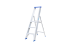 SOLIDE PT03 : Escabeau Professionnel Aluminium 3 Marches (Revêtement Propre)