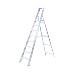 Solide PT08 : Escabeau Pro 8 Marches (2m) – Stable & Mains Propres