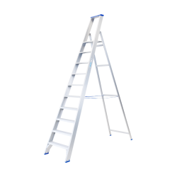 Solide PT10 : Escabeau Professionnel 10 Marches - Sécurité & Confort