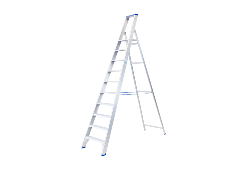 Solide PT10 : Escabeau Professionnel 10 Marches - Sécurité & Confort