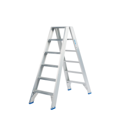 Solide DT06 : Escabeau Double 2x6 Marches - Travail 3,50m & Confort