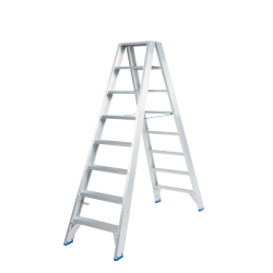 Solide DT08 : Escabeau Double 2x8 Marches - Travail 4,00m & Sécurité