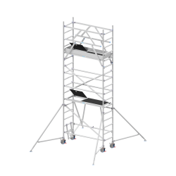 Solide VS60R : Échafaudage Pliant & Plateau SOLIDEair (Travail 6.00m)