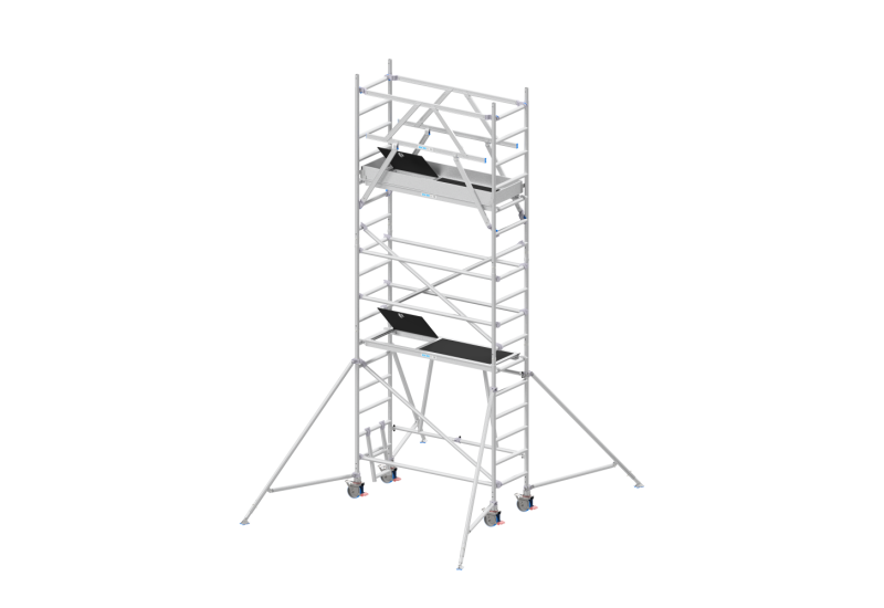 Solide VS60R : Échafaudage Pliant & Plateau SOLIDEair (Travail 6.00m)