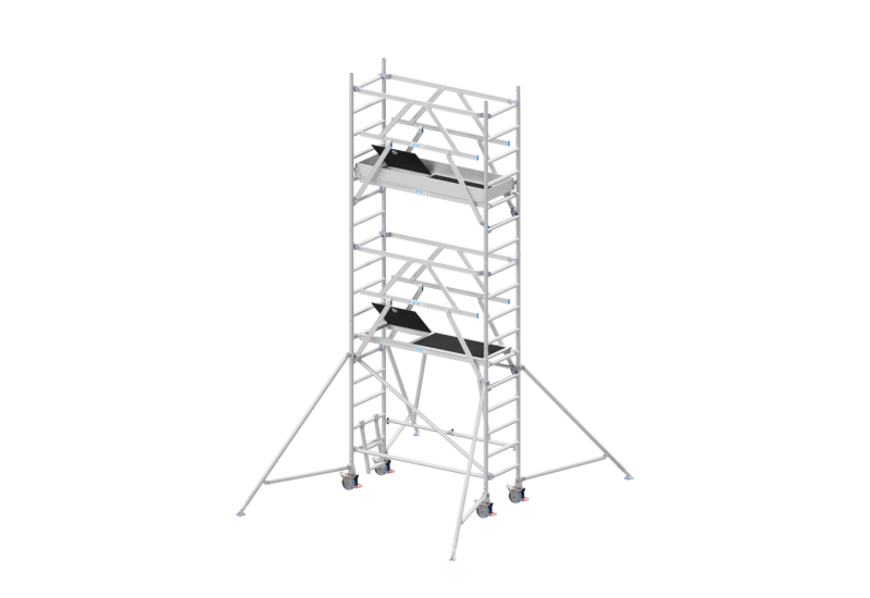 Solide VS604SR : Échafaudage Pliant Composite & Stable (Travail 6m)
