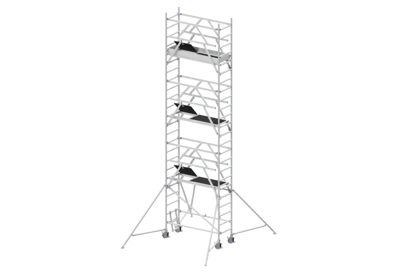 Solide VS804SR : Échafaudage Pliant Composite 4S (Travail 8.00m)