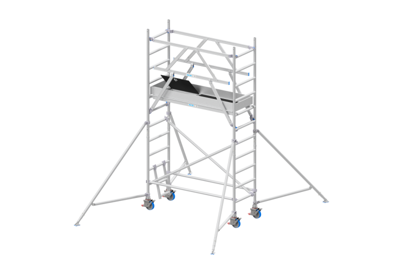 SOLIDE RS4S Air 0.75x1.85 : Échafaudage Roulant & Plateau Léger