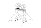 SOLIDE RS4S Air 0.75x1.85 : Échafaudage Roulant & Plateau Léger