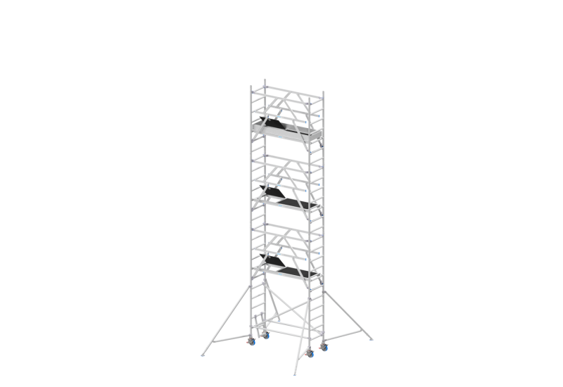 SOLIDE RS4S 0.75x1.85x6.00m : Échafaudage Roulant 8m Travail & Sécurité