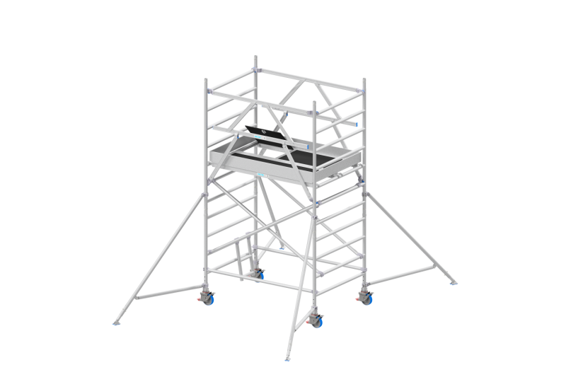 SOLIDE RS 135 : Échafaudage Roulant Large (1.35m) - Confort & Protection Polyester