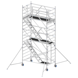 Solide RS 4S Comfort : Tour Escalier 1,35x2,45m Travail à 6,00m