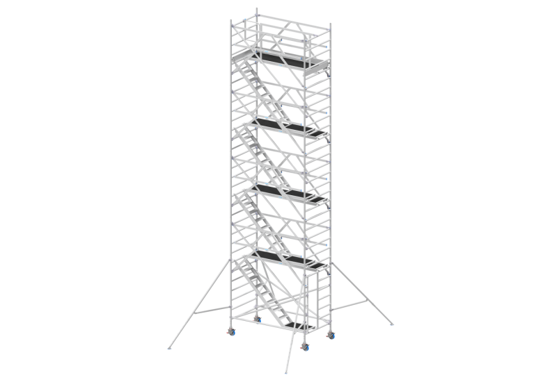 Solide RS 4S Comfort : Tour Escalier 1,35x2,45m Travail à 10,00m