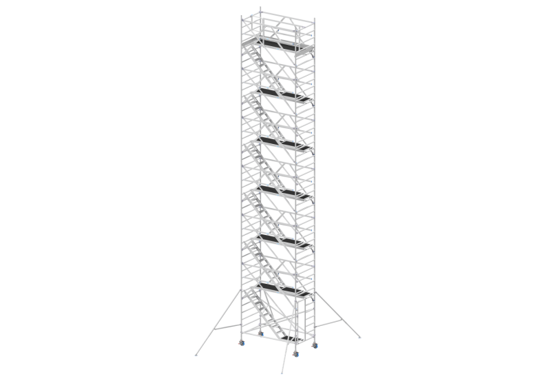Solide RS 4S Comfort : Tour Escalier 1,35x2,45m Travail à 14,00m