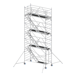 Solide RS 4S Comfort : Tour Escalier 1,35x3,05m Travail à 8,00m
