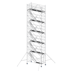 Solide RS 4S Comfort : Tour Escalier 1,35x3,05m Travail à 12,00m