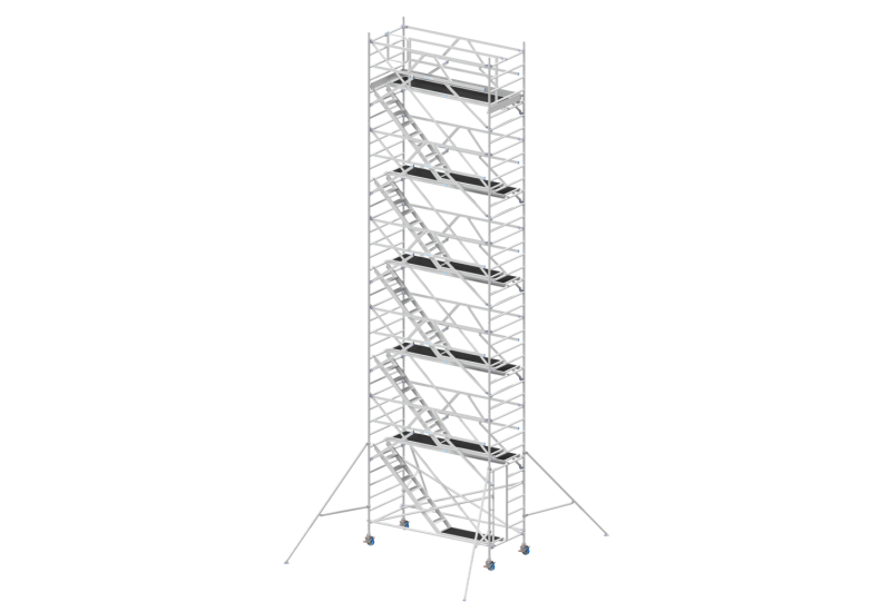 Solide RS 4S Comfort : Tour Escalier 1,35x3,05m Travail à 12,00m