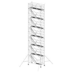 Solide RS 4S Comfort : Tour Escalier 1,35x3,05m Travail à 14,00m