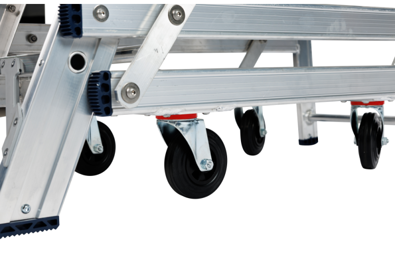 SOLIDE WHK2 : Plateforme Mobile Entrepôt Grande Stabilité (2 Marches)