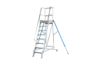 SOLIDE MBT08 : Escabeau à Palier Fixe Hauteur 4,00m - 8 marches