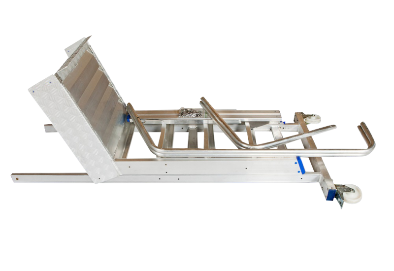 SOLIDE MBT12 : Escabeau Palier Fixe Picking Grande Hauteur