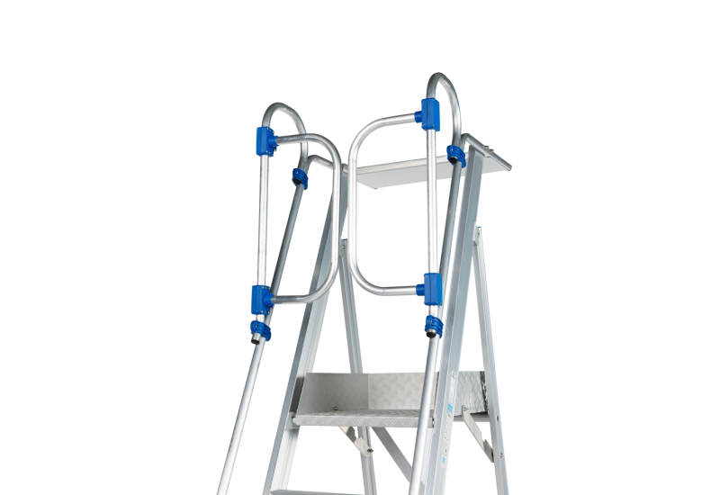 SOLIDE PMP04ZVD : Plate-forme Mobile Pliable avec Portillon de Sécurité