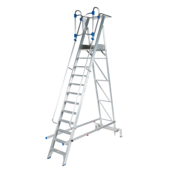 SOLIDE PMP12ZVD : Plate-forme Mobile 12 Marches Hauteur 5m