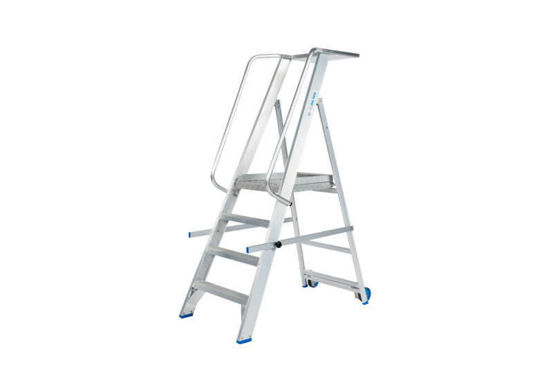 SOLIDE PMP04 : Plate-forme Mobile Pliable 4 Marches Confort