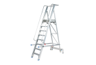 SOLIDE PMP08 : Plate-forme Mobile Pliable 8 Marches Hauteur 4m