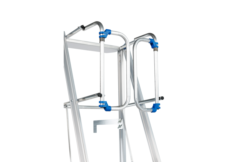 Solide EPM0710 : Échelle Prémur Extensible Aluminium 7-11 Échelons